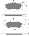 GOLDFREN Placute de frana GOLDFREN S3 (46871)