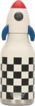 Asobu Sticlă termică cu pai Bestie Bottles Rocket Checker 460 ml (SBF44RK)