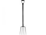 FLO Furcă (pitchfork) cu mâner metalic 125 cm (35813) Furca