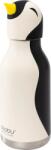 Asobu Sticlă termică cu pai Bestie Bottles Penguin Black/White 460 ml (SBF44PEN)