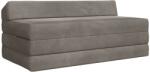 vidaXL Canapea Pat Pliabila Gri deschis 120 x 60 x 49 cm Tesatura GartenMobel Dekor (900041) Canapea