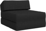 vidaXL Canapea Pat Pliabila Negru 60 x 70 x 41 cm Tesatura GartenMobel Dekor (900053) Canapea