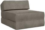 vidaXL Canapea Pat Pliabila Gri deschis 60 x 70 x 41 cm Tesatura GartenMobel Dekor (900058) Canapea