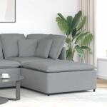 vidaXL Modul taburet modular pentru canapea, gri deschis, 100x100x48 cm GartenMobel Dekor (4104477) Canapea