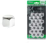 J-TEC Set capace prezoane 21 mm, culoare Crom FAVLine Selection (AMG21308)