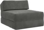vidaXL Canapea Pat Pliabila Gri închis 60 x 70 x 41 cm Tesatura GartenMobel Dekor (900059) Canapea
