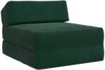 vidaXL Canapea Pat Pliabila Verde închis 60 x 70 x 41 cm Tesatura GartenMobel Dekor (900060) Canapea