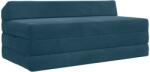 vidaXL Canapea Pat Pliabila albastru 120 x 60 x 49 cm Tesatura GartenMobel Dekor (900040) Canapea