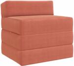 vidaXL Canapea Pat Pliabila Rosu portocalie 200 x 70 x 10 cm GartenMobel Dekor (900033) Canapea