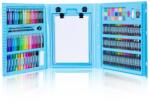  Set de desen si pictura pentru copii WePro Store, 208 elemente, Albastru (DF-1)