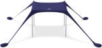 Sun Ninja Cort de plaja Sun Ninja, 120 x 80 cm, instalare rapida, protectie UV, 4 stalpi aluminiu, geanta termoizolanta, Albastru (810069953342) Cort