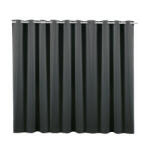 Jemidi Draperie opaca cu inele Jemidi, 300 x 245 cm, Gri, Poliester, 55275.22. 02 (4056825049980)