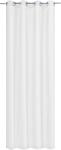 Jemidi Draperie opaca Stella cu inele Jemidi, 140 x 245 cm, Alb, Poliester, 55283.02. 01 (4056825070335)