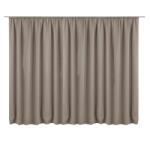 Jemidi Draperie cu rejansa Jemidi, 300 x 245 cm, Maro, Poliester, 55276.24. 02 (4056825060343)