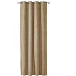 Jemidi Draperie Elfie Opac cu inele Jemidi, 140 x 245 cm, Maro, Poliester, 55279.34. 01 (4056825059118)