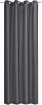 Jemidi Draperie opaca Stella cu inele Jemidi, 140 x 175 cm, Gri, Poliester, 55283.19. 02 (4056825070267)