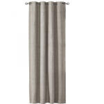 Jemidi Draperie Elfie Opac cu inele Jemidi, 140 x 245 cm, Gri, Poliester, 55279.25. 01 (4056825059101)