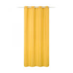 Jemidi Draperie opaca cu inele Jemidi, 140 x 250 cm, Galben, Poliester, 55309.21 (4056825091224)
