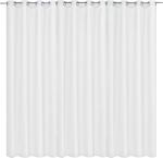 Jemidi Draperie opaca Stella cu inele Jemidi, 300 x 245 cm, Alb, Poliester, 55288.02. 01 (4056825090623)