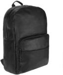  Rucsac din piele ecologica, Culoare Negru Mat (JM1234147) Geanta, rucsac laptop