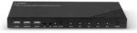 Lindy KVM суич 4 порта HDMI 4K60, USB 2.0 и аудио, Lindy 32810 (32810)