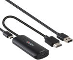 Lindy Конвертор HDMI към USB тип C със захранване USB, Lindy 43423 (43423)