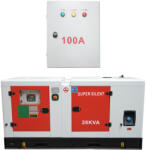  Generator electric trifazat diesel 28 kVA, 230/400V, Ricardo, ATS 100A (DISGM08)