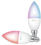 Trust Pachet 2 becuri Trust smart LED RGBCW WiFi, E14 luminozitate 470 lm, clasa energetica A+ (71293) - forit