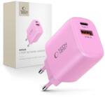 Tech-Protect nca20 2-port network charger pd 20w / qc3.0 baby pink (5906302330645)