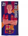 PHI FC Barcelona: плажна кърпа De Jong, микрофибър - 100 x 180 cm