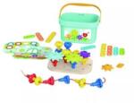 Tooky Toy Tooky Toy: Дървен строителен комплект в кофа - Градина