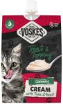 VOSKES Cream cu ton și vită 90 g cremă snack pentru pisici