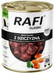 RAFI Classic cu vânat 800 g hrană umedă pentru câini adulți