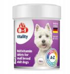 8in1 Vitality Multivitamin 70 tablete pentru câini adulți de talie mică