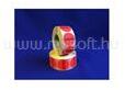  Etikett címke, 38mm, körcímke tekercses, akció felírattal 1000 címke/tekercs piros (EGYEB_67720) (EGYEB_67720)