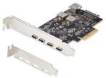 StarTech 5-Port USB PCIe Card, USB 3.2 10Gbps, PCI Express Card with 4x USB-C Ports, 1x USB-A Internal Port (PS4C3IA3-USB-C-CARD) (PS4C3IA3-USB-C-CARD)