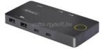 StarTech 2-Port USB-C KVM Switch, Single-4K 60Hz HDMI Monitor, Dual-100W Power Delivery Pass-through Ports, Bus Powered, USB Type-C/USB4/Thunderbolt 3/4 Compatible (C2-H46-UC2-PD-KVM) (C2-H46-UC2-PD-KVM)