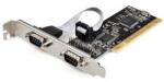 StarTech PCI Serial Parallel Combo Card with Dual Serial RS232 Ports (DB9) & 1x Parallel LPT Port (DB25) (PCI2S1P2) (PCI2S1P2)