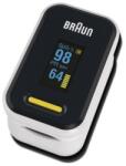 Braun pulzoximéter, fehér/fekete (YK-81CEU)