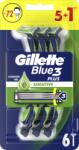 Gillette Blue3 Sensitive eldobható borotva 3 pengés - 6 db