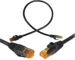 LTC 8P8C CAT6e UTP csatlakozó hálózati kábel (patchcord) 0, 5 m fekete