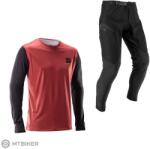 Leatt Ride Kit MTB Gravity 1.0 szett, dusty red (L)