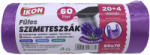 Ikon szemeteszsák 20+4db/roll füles 60l (60x70+20cm) lila
