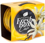 Paloma Odorizant Auto Paloma Fresh Box Vanilla 25g pentru Suport Pahar Galben (GLB_P20231)
