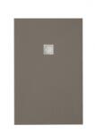 Cifre Cerámica Zenon smart slate 160x100cm öntöttmárvány zuhanytálca MOKA RAL7006 (Zenon smart slate 160x100cm MOKA RAL7006)