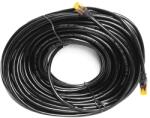 LTC 8P8C CAT6e UTP csatlakozó hálózati kábel (patchcord) 25 m fekete
