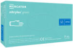 Mercator Medical Nitrylex Green biológiailag lebomló púdermentes nitril vizsgálókesztyű mentazöld 100db (RD30138003_2802)