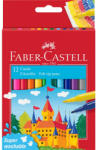 Faber-Castell Rostirón, filctoll készlet kastélyos, Faber-Castell 12 klf. Szín (554201) - web24