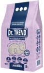 Dr. Trend Premium - Asternut igienic pentru pisici - Lavanda, 5L