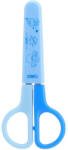 Deli Foarfeca scolara cu protectie Deli, 12 cm, Albastru (DLED60200/ALBASTRU)